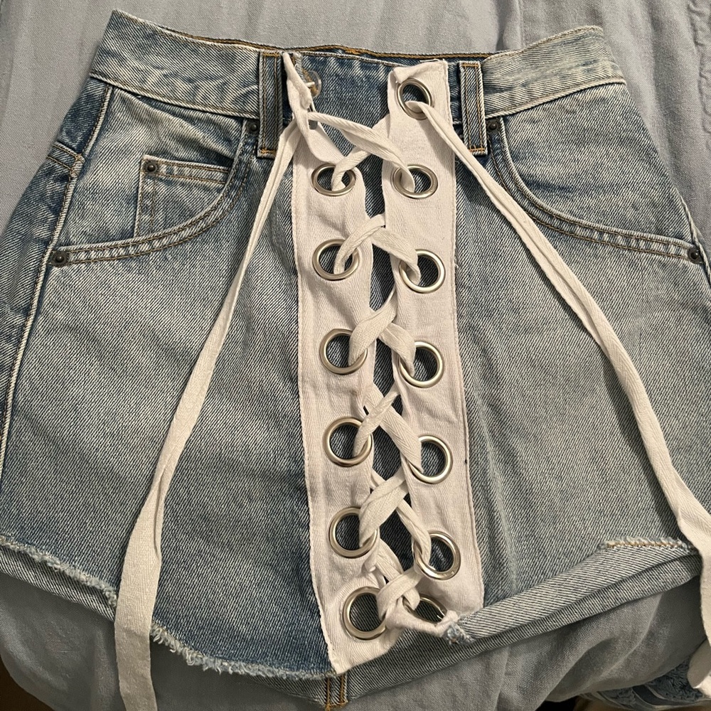 Carmar Denim jean skirt size 25